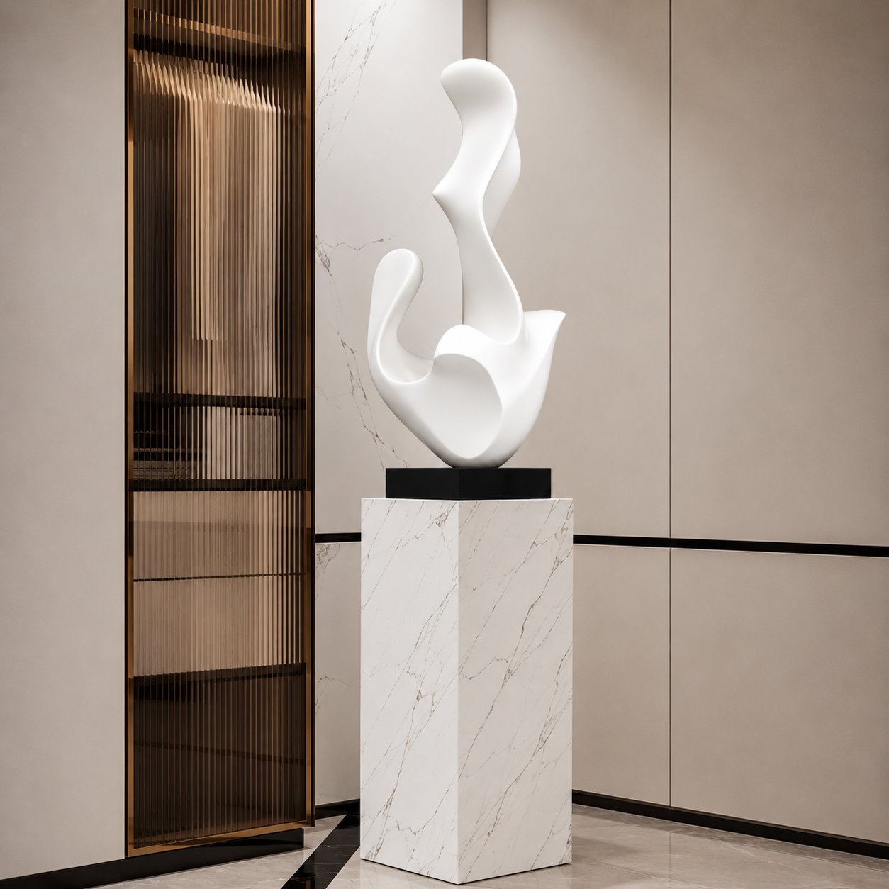 Brise Douce Skulptur – skulpturaler Akzent