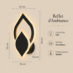 Reflet d’Ambiance Wandleuchte – architektonisch