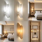 Bulle de Lumière Wandleuchte – architektonisch