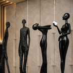 L’Équilibre Boden-Skulptur – großformatige Boden-Skulptur