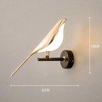 Valois – Wandleuchte Vogel Design – Dekorativ Modern