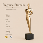 Élégance Éternelle Skulptur – skulpturaler Akzent