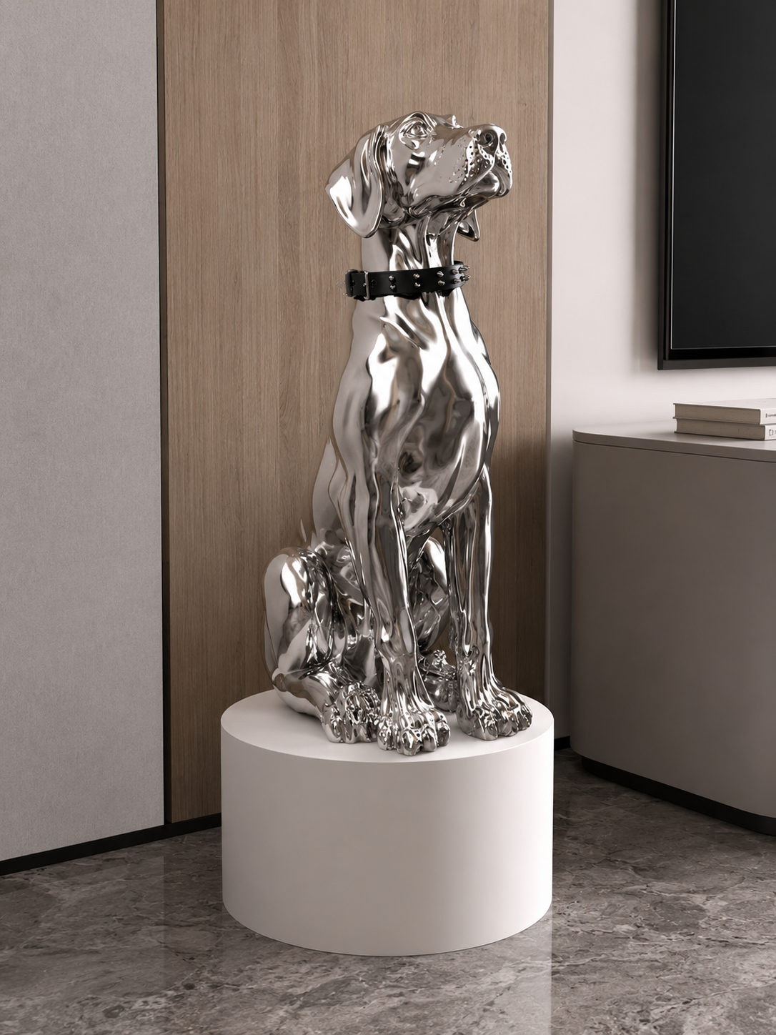 Héritage Antique Boden-Skulptur – großformatig