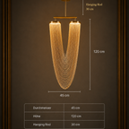 Accent d’Art Art-déco-Kronleuchter – Glamour