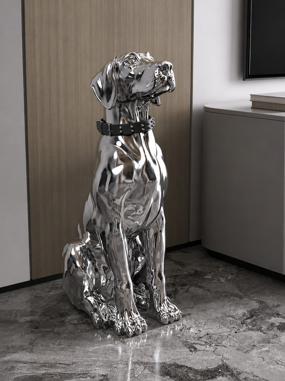 Héritage Antique Boden-Skulptur – großformatig