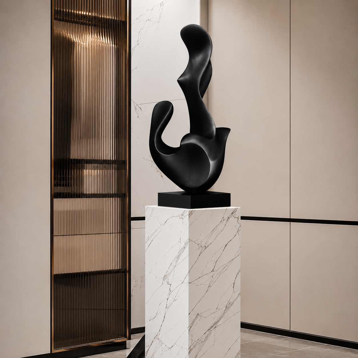 Brise Douce Skulptur – skulpturaler Akzent