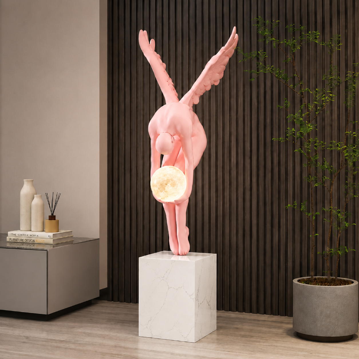 Lueur Fine Skulptur – skulpturaler Akzent