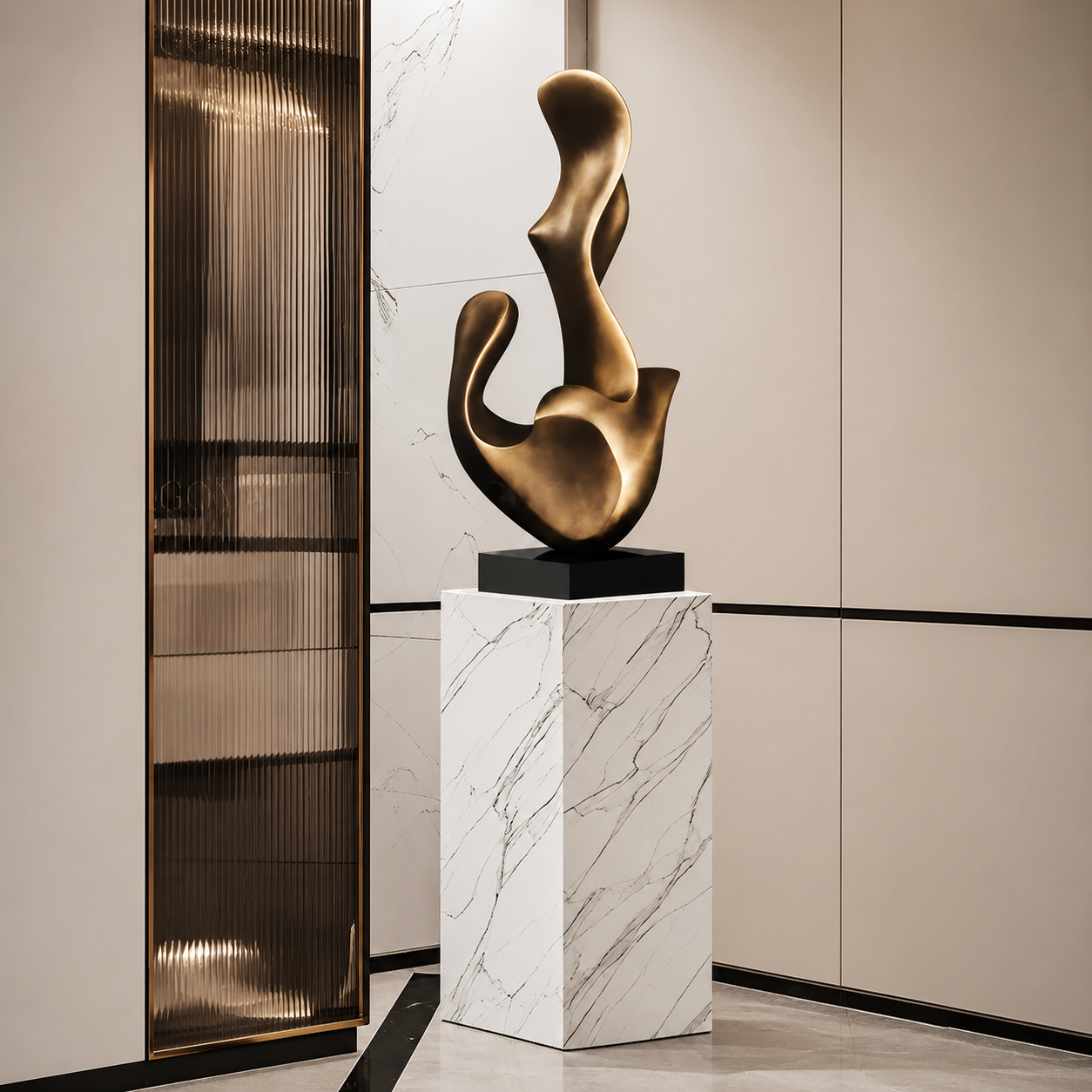 Brise Douce Skulptur – skulpturaler Akzent