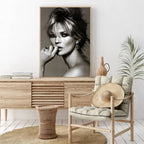 Posterdruck Voguet Noir