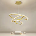 Fontainebleau – Ring Kronleuchter LED Gold – Esstisch Modern
