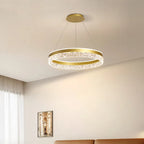 Rivoli – Deckenleuchte Modern Schwarz Weiß Gold