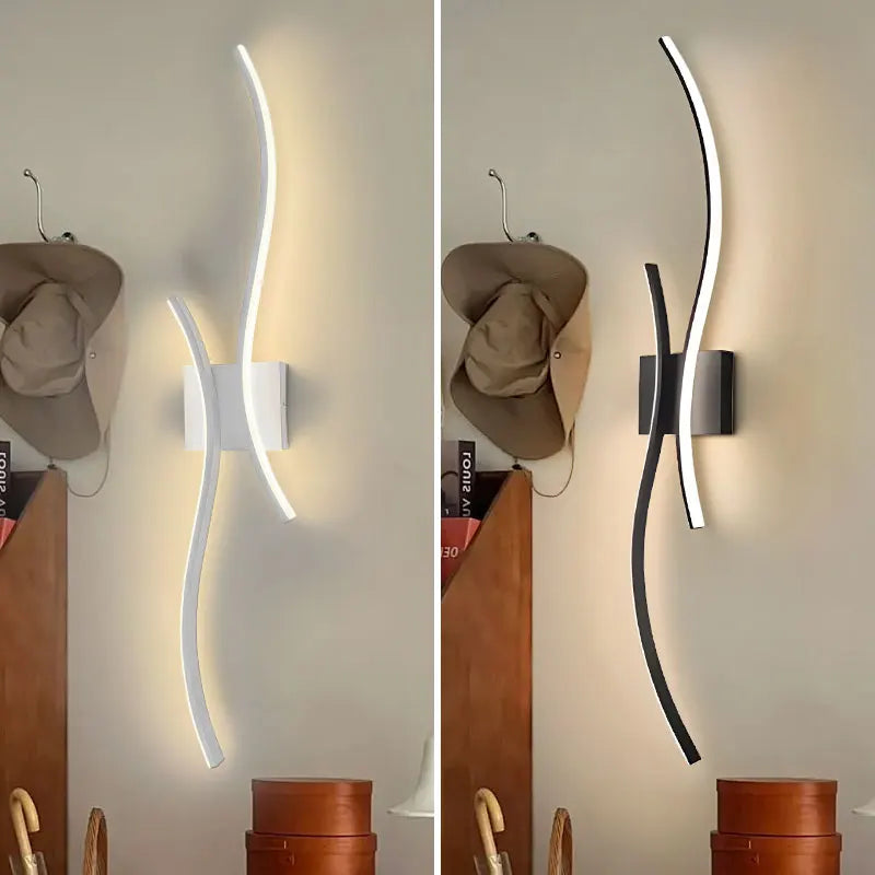 LED-Wandleuchte Nordlys