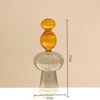 Reflet d’Intérieur Glas-Vase – Glaskunst für Blumen