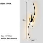 LED-Wandleuchte Nordlys