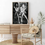 Posterdruck Voguet Noir