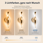 Majesté – Wandleuchte Acryl Modern – Schlafzimmer Flur