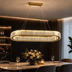 Versailles – Kristall Kronleuchter Gold Chrom – Modern