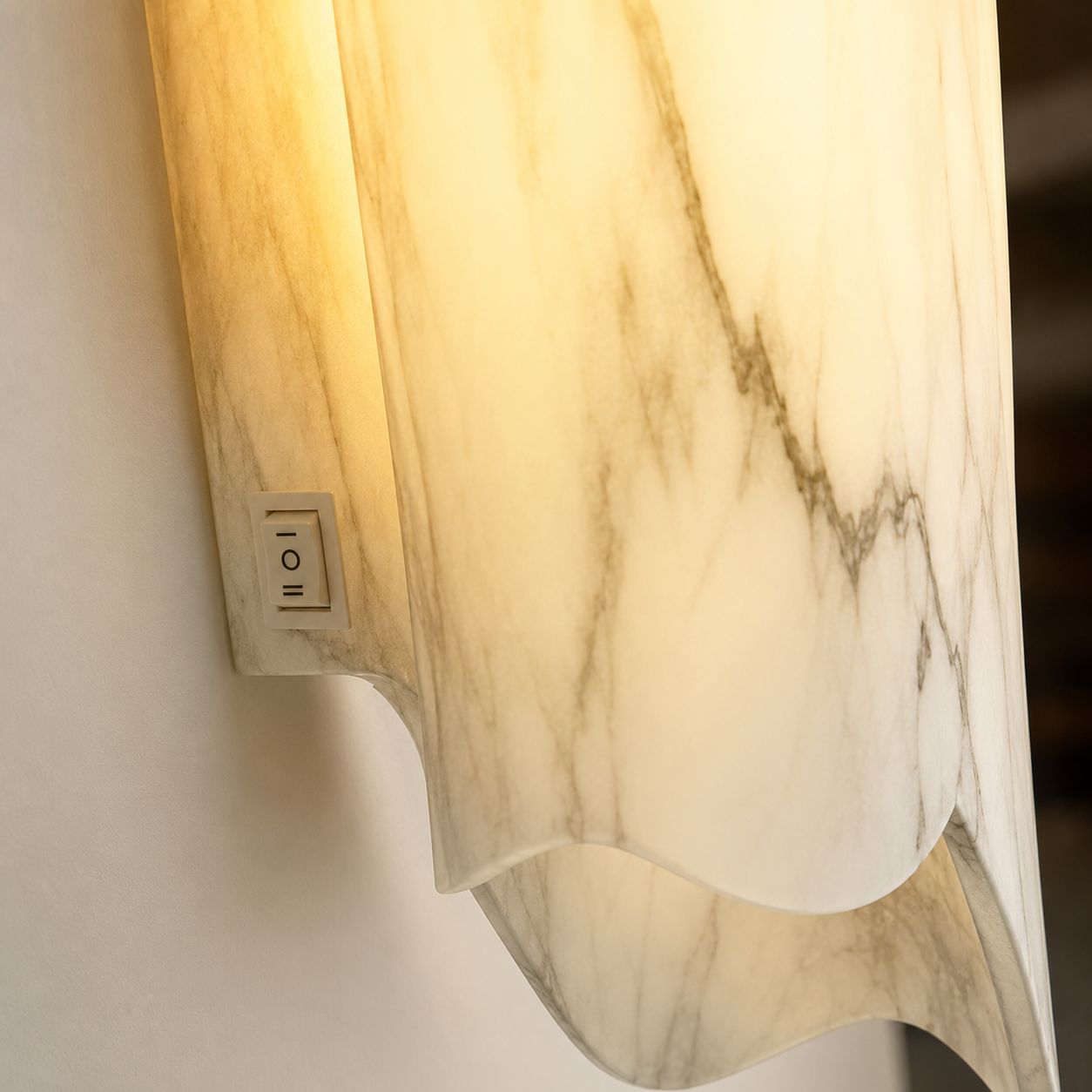Bulle de Lumière Wandleuchte – architektonisch