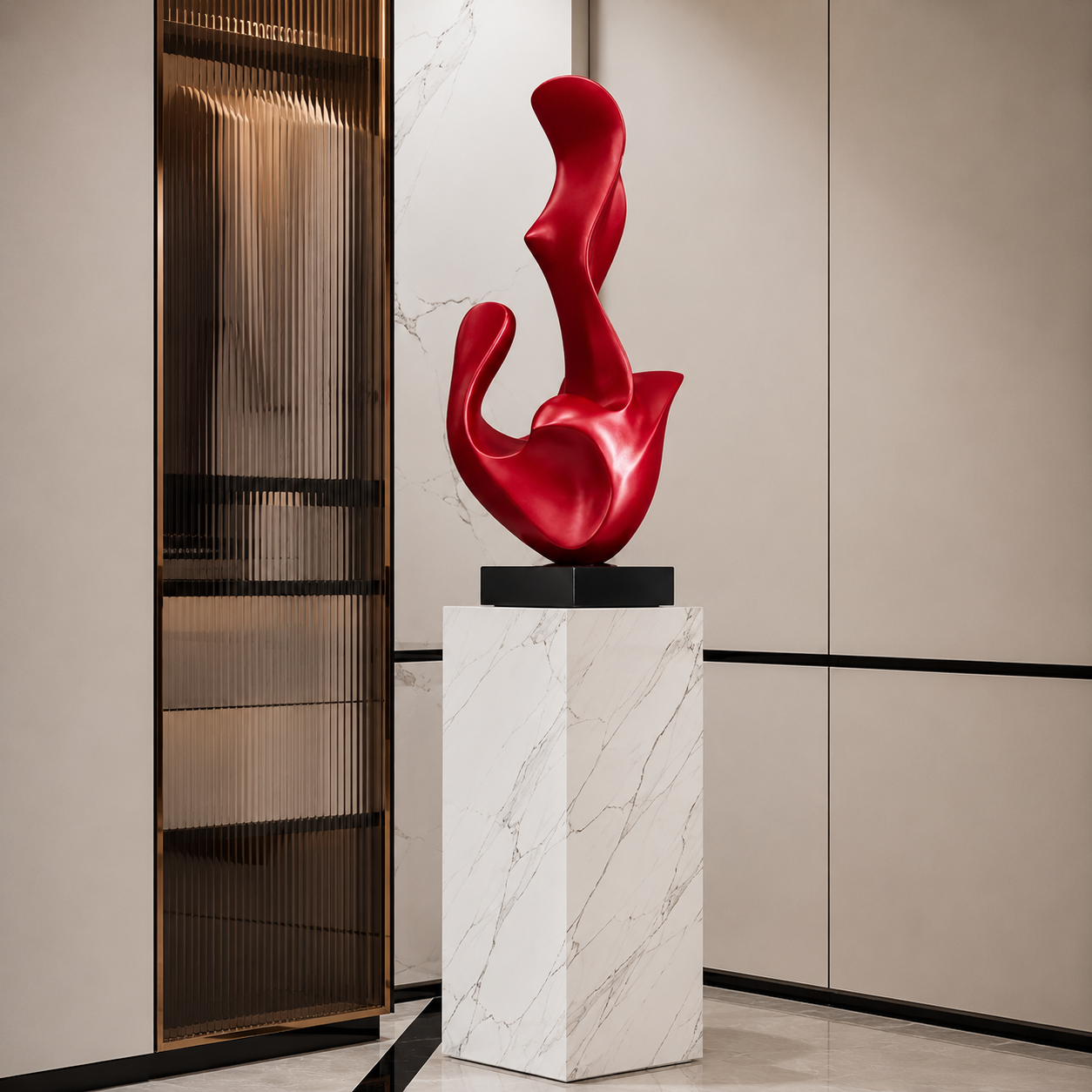 Brise Douce Skulptur – skulpturaler Akzent